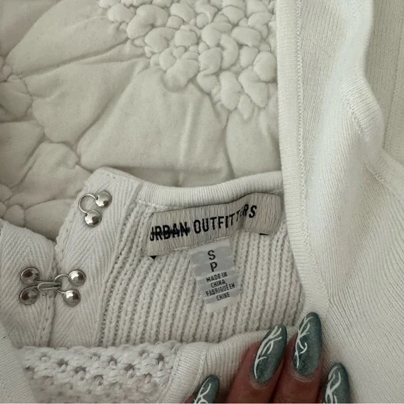 UO Zelma Knit Corset Tank Top - Picture 3 of 5